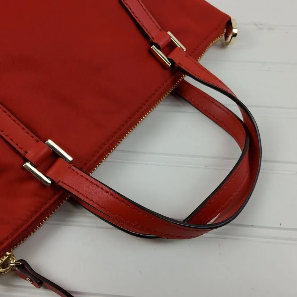 Kate Spade Watson Lane Lucie Satchel Handbag Purse Red